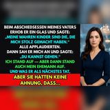 Mein Vater demütigte mich beim Ruhestandsdinner — mein Mann stand auf