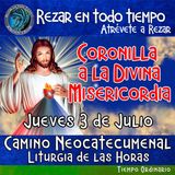 CORONILLA A LA DIVINA MISERICORDIA DE HOY.  JUEVES 3 DE JULIO 2025. 🙏 REZAR EN TODO TIEMPO.         