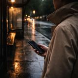 A quiet narrow pause