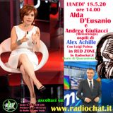 Alda D'Eusanio e Andrea Giuliacci ospiti di Alex Achille by Radiochat.it
