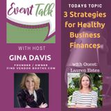 3 Strategies for Healthy Business Finances with Lauren Estes