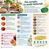 Come avere energia tutto il giorno: gli alimenti che aiutano a combattere stanchezza e cali