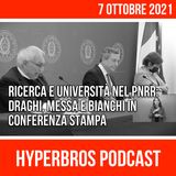 Ricerca e Università nel Pnrr: Draghi, Messa e Bianchi in conferenza stampa