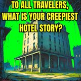 To all Travelers, what is your Creepiest Hotel Story?