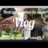 vlog Reacomodamos la sala🌼un día común de ama de casa