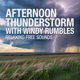 Afternoon Thunderstorm with Windy Rumbles