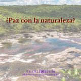 ¿Paz con la naturaleza?