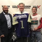 David Livingston with the Atlanta Legends and Joel Peskin with Big Event Productions