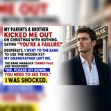 My Parents Kicked Me Out… Grandpa’s Key Opened the Vault | Family Drama Stories