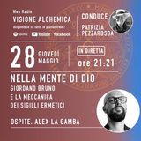 NELLA MENTE DI DIO GIORDANO BRUNO e LA MECCANICA DEI SIGILLI ERMETICI con ALEX LA GAMBA