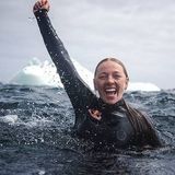 Molly Carlson on the 'insane moment' she dove off an iceberg