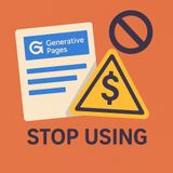 Stop Using Generative Pages Wrong! The Licensing Trap