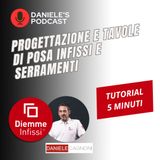 Progettazione e tavole di posa serramenti