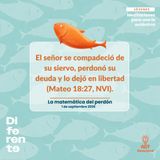 La matemática del perdón ~ Devocional de Jóvenes ~ 1 de septiembre 2026