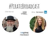 Join Vicki O'Neill on the PirateBroadcast
