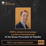 Episódio 90:UBER e relação de emprego: a prática do Dr Ilan Sousa, Procurador do Trabalho