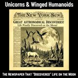 Unicorns & Winged HUMANOIDS: The Newspaper That 'Discovered' LIFE on the MOON