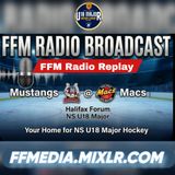 NSU18MHL - SS Mustangs vs. Halifax Macs