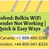 Get Instant Solution | Belkin WiFi Extender Not Working
