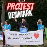 #167 Protest against the Watchtower organisation in Denmark 2023