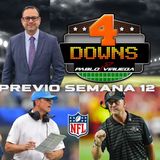 #4DownsConViruega / Previo Semana 12 #NFL @PabloViruega