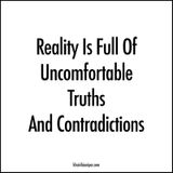 Uncomfortable truths