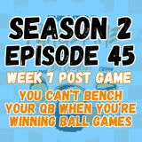2 :45 - You can't bench your starting QB if you're winning ball games (Texas A&M Post Game)