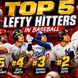 The Top 5 Lefty Hitters In MLB 2026