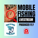 Pond Fly Fishing - Good Morning - Mobile Fishing Livestream 11 (Audio Podcast)