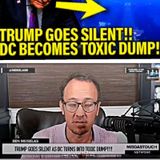 Donald Trump going silent after his# #disastrous event turned #Washington #DC into a #toxic toxic dump with worst air anywhere in the world