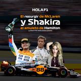 GP Gran Bretaña: El resurgir del McLaren y Shakira el amuleto de Hamilton 💜