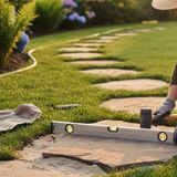 DIY Stepping Stone Walkway How to Install Garden Stepping Stones