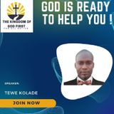 GOD IS READY READY TO HELP YOU!