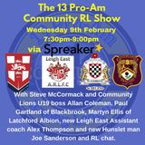 13 Pro-Am Community Rugby League Show