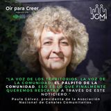 Paula Gálvez sobre "Red Comunitaria Chile", el primer noticiero nacional creado por canales comunitarios