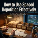 How to Use Spaced Repetition Effectively - Pick Your Schedule and Stick With It