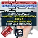 Venerdì, 14 Aprile 2017 #SvegliatiAvvocatura - LIVE