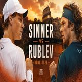 Sinner-Rublev Roma 2026- orario e dove vederla