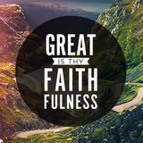 Great Is thy Faithfulness