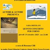 Autori & Autori - SARA ORTOLANI – QUINTO CONCERTO PER CORNO