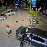 Notte di paura all’incrocio: sei feriti e tre auto distrutte, patente ritirata ad un 30enne