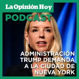 La Administración Trump demanda a Nueva York por sus políticas santuario.