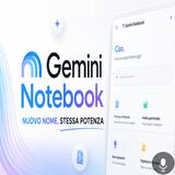 Gemini Notebook, addio a NotebookLM