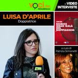 GRAN GALA' DEL DOPPIAGGIO ROMICS 2026: LUISA D'APRILE su VOCI.fm - clicca play e ascolta l'intervista