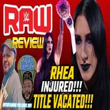 Episode 1088: Rhea Ripley Injured! Vacates Title! What's Next? The RCWR Show 4/15/24