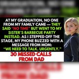 My Parents Missed Graduation — They Chose My Sister | Family Drama