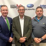SIMON SAYS, LET'S TALK BUSINESS: Travis Giles of McMahan's Clothing and Marty Gildemeyer of Pro Tech Mechanical & Praxis Group