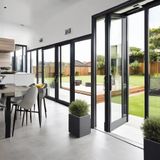 Aluminium Stacker Doors