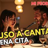 C13 - ¡La cita más vergonzosa! 🎤😅 ¡Terminó cantando en el restaurante!