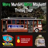 Murder & Mayhem Trolley Tour, plus fall at Crystal Mountain, Hamburger Mikey, Ferris State hospitality professors (Oct. 11-12, 2025)